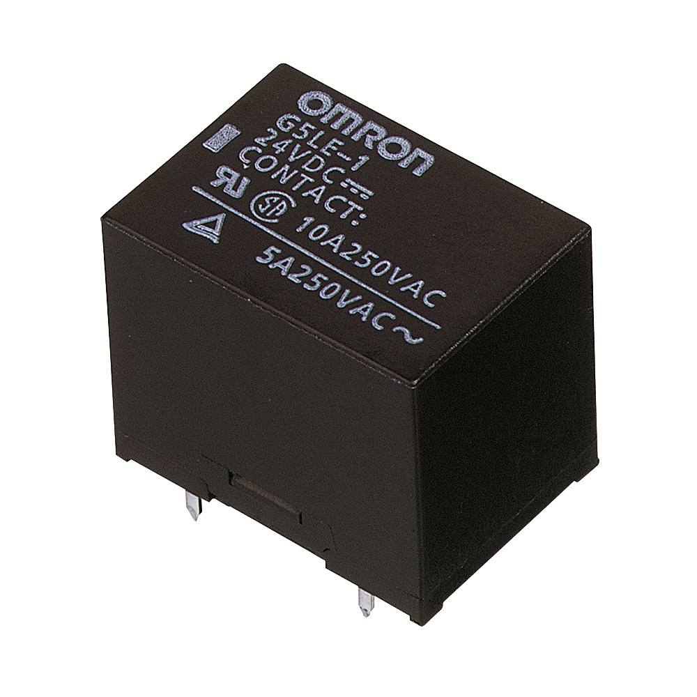 PCB, cubic power relay SPDT 10A flux pro